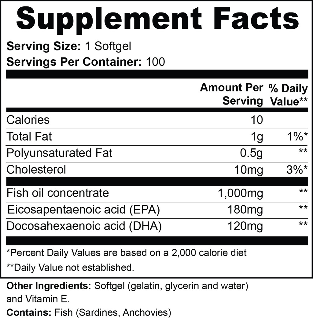 Supple Omega-3 EPA + DHA