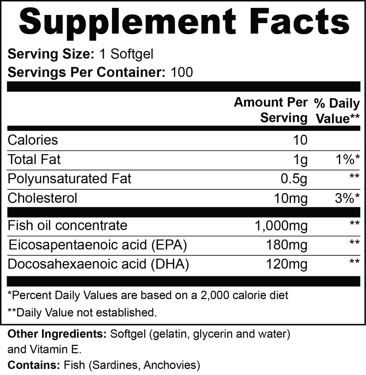 Supple Omega-3 EPA + DHA